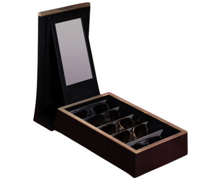 169079-Coffret DITA 5 compartiments en cuir