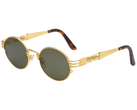 184328-LUNETTES DE SOLEIL BENZEMA JEAN PAUL GAULTIER 56-6106 DOUBLE RESSORT