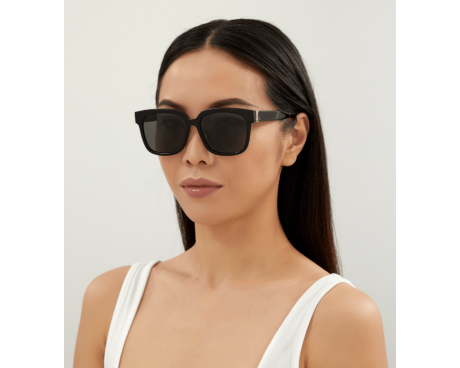 208018-Lunettes de soleil Saint Laurent Monogram SL M40/F | Revendeur Offi...