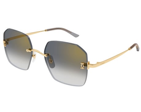 252718-Lunettes de soleil Cartier Signature C CT0591S
