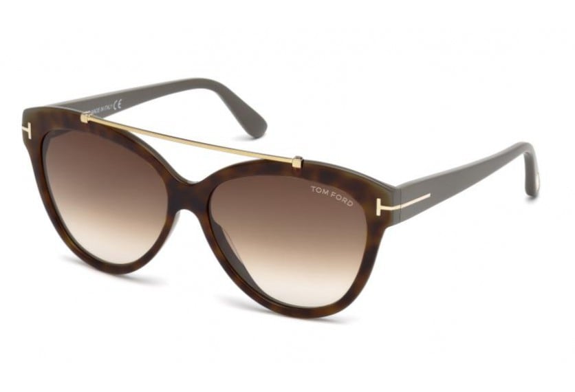de soleil femme Tom Ford FT0518 53F Ecaille Revendeur Of...