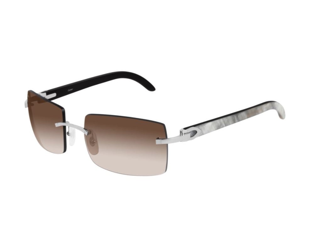 lunettes Cartier - lunettes Cartier rectangle - lunettes Cartier Corne
