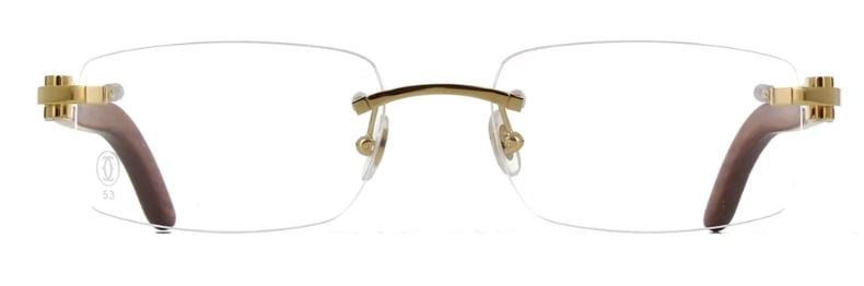 Cartier Bois Décor C CT0052O bril op sterkte