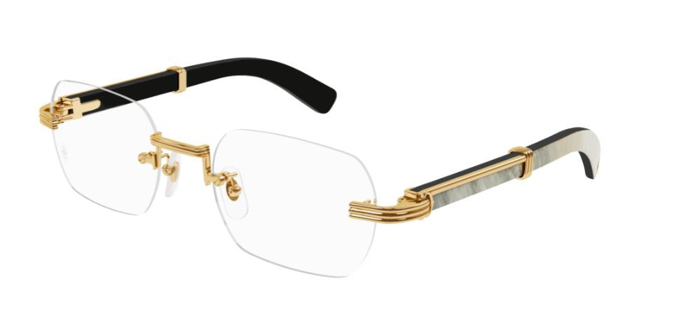 Óculos de vista Cartier Corne et Bois Exception CT0377O