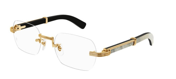 Cartier Korrektionsbrille Corne et Bois Exception CT0377O