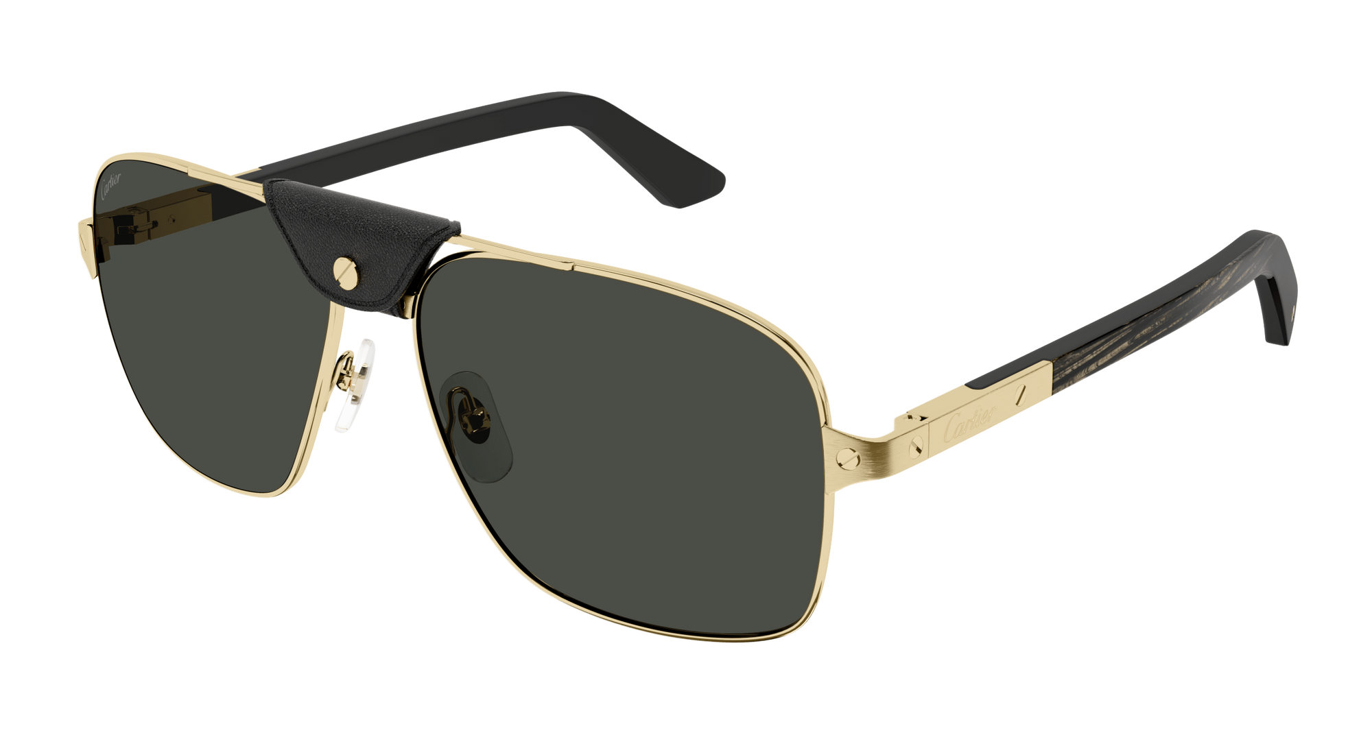 Óculos de Sol Cartier Corne et Bois Santos CT0389S