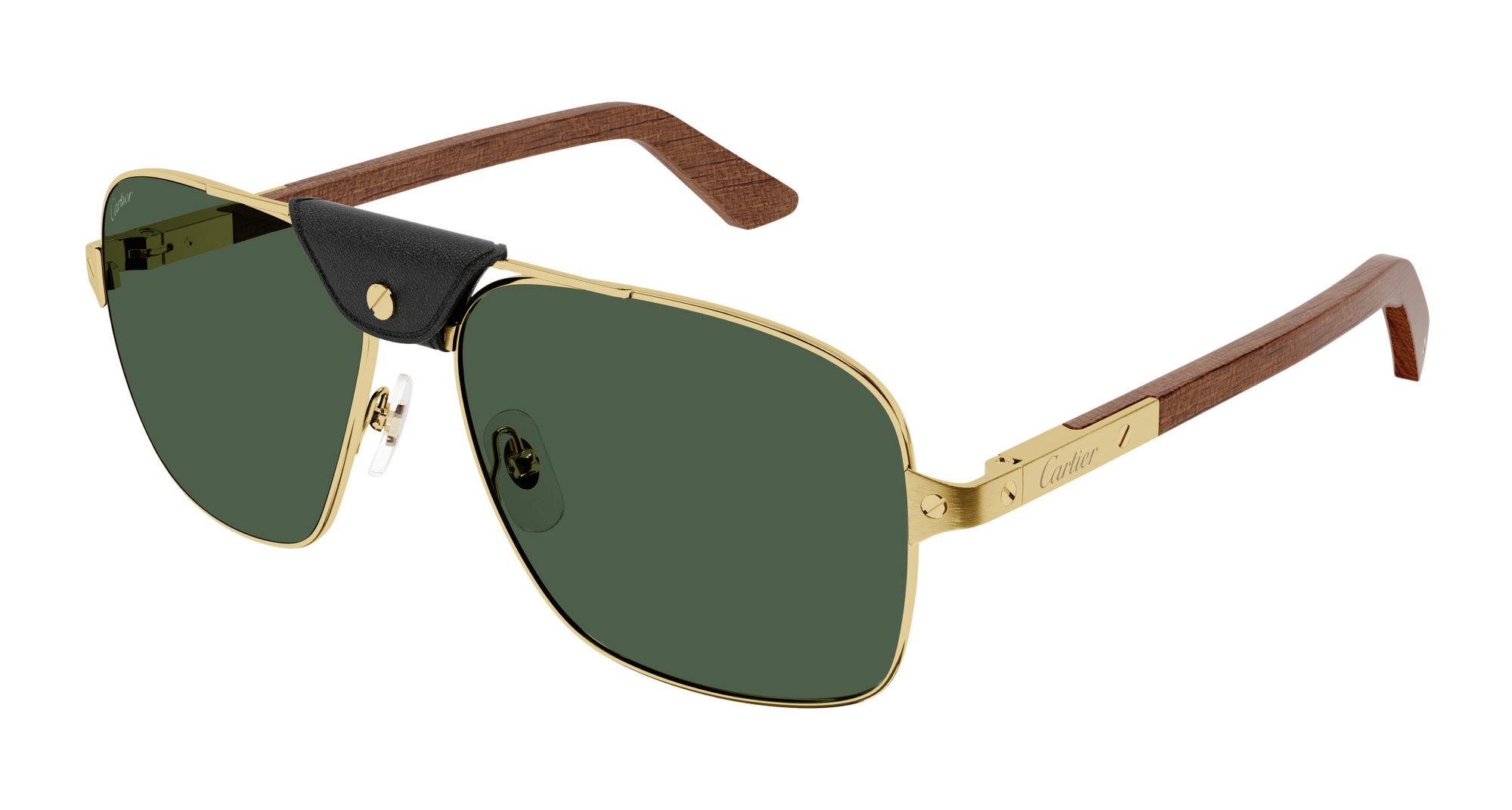 Óculos de Sol Cartier Corne et Bois Santos CT0389S
