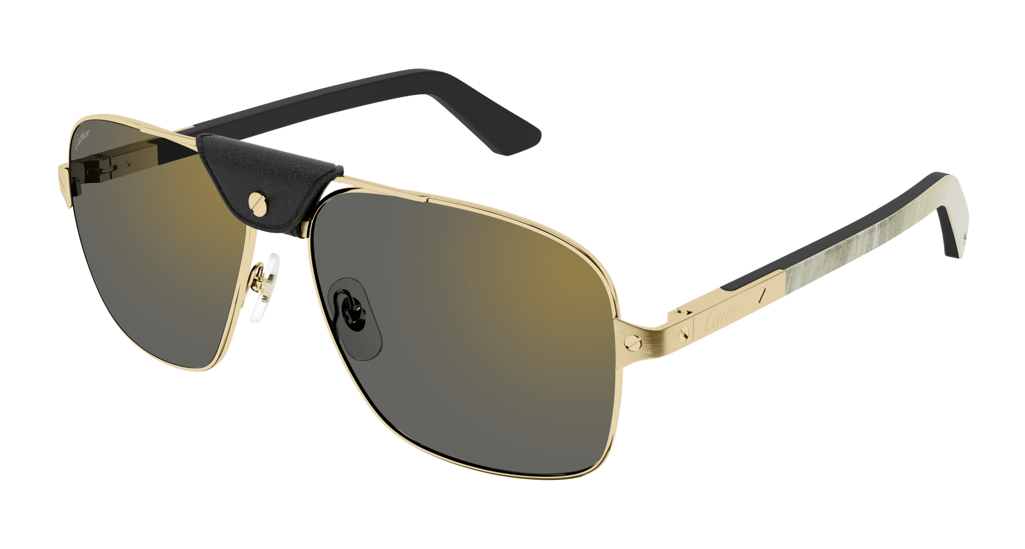 Óculos de Sol Cartier Corne et Bois Santos CT0389S