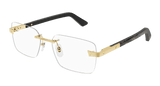 Lunettes de vue Cartier Corne et Bois Santos CT0411O