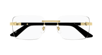 Lunettes de vue Cartier Corne et Bois Santos CT0411O