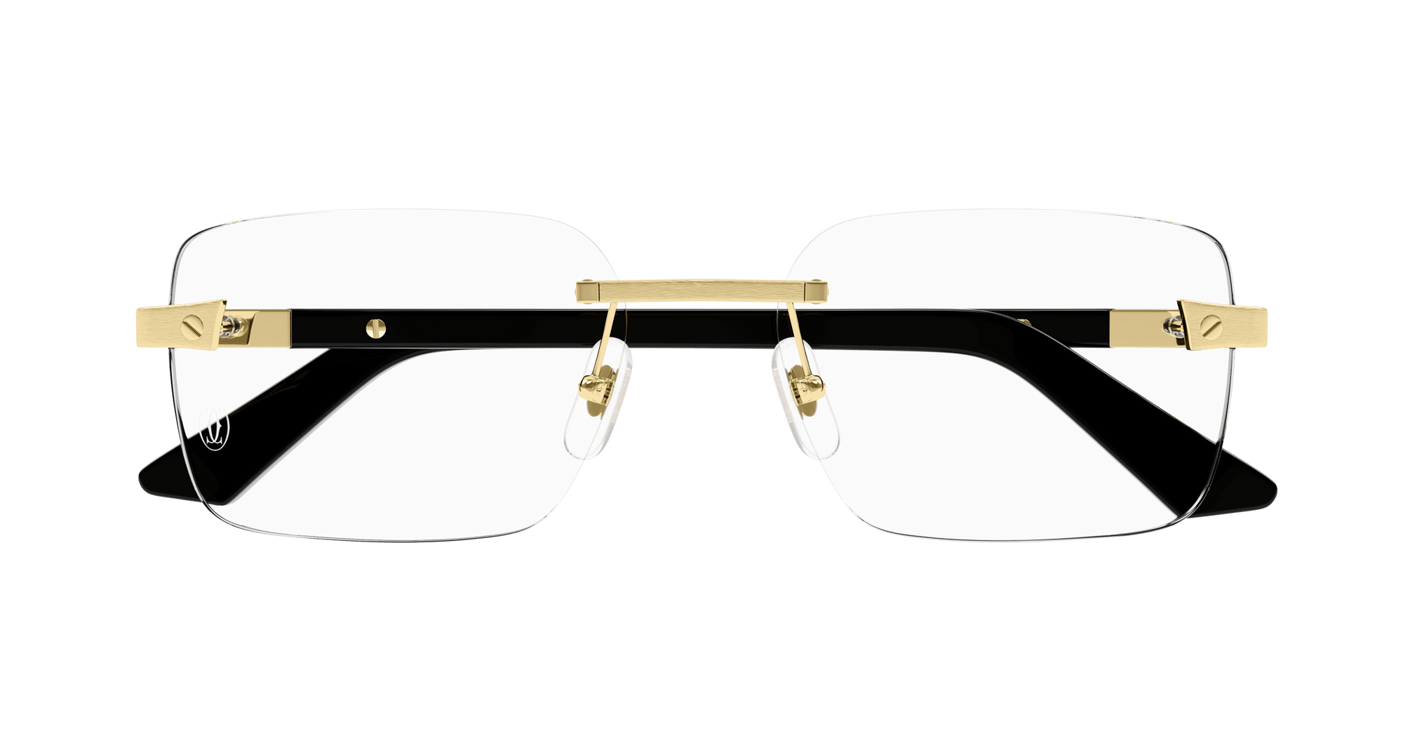 Lunettes de vue Cartier Corne et Bois Santos CT0411O