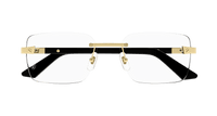 Lunettes de vue Cartier Corne et Bois Santos CT0411O