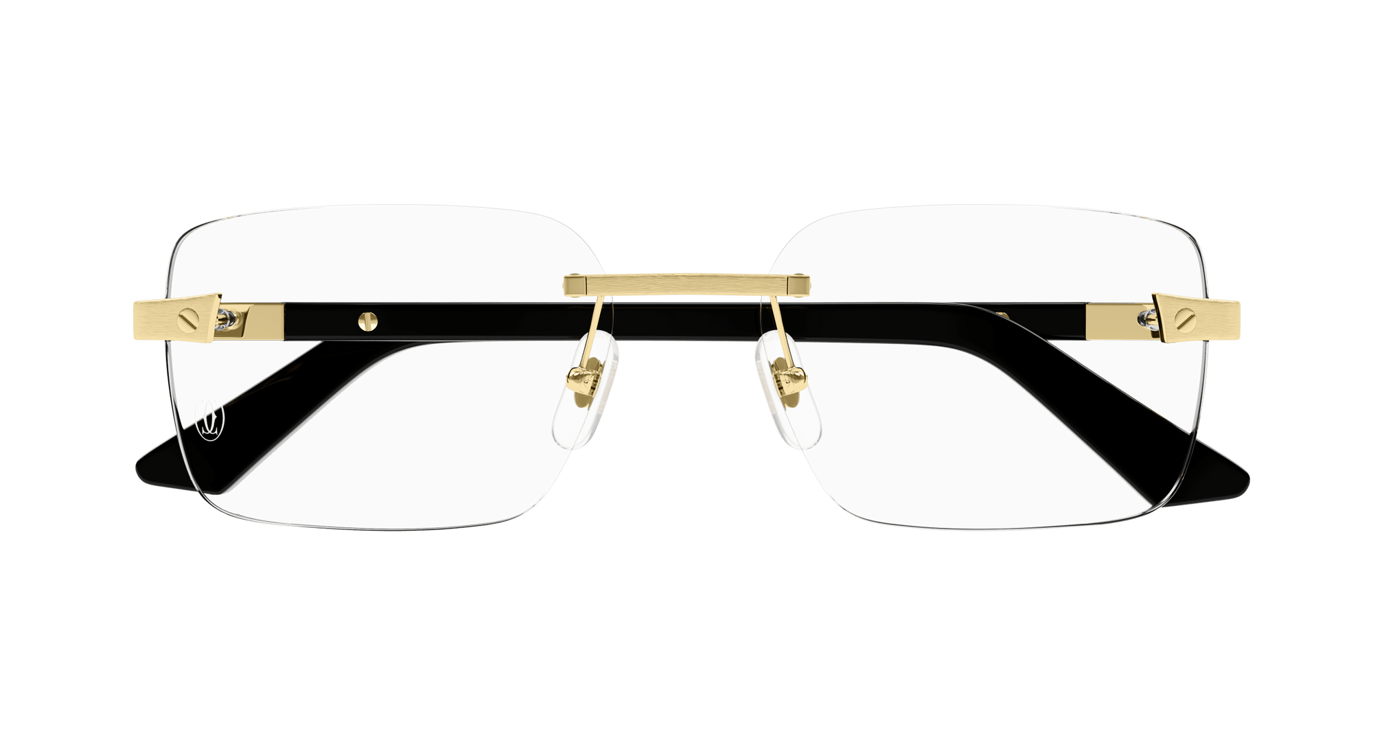 Lunettes de vue Cartier Corne et Bois Santos CT0411O