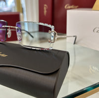 Óculos de sol Cartier Piccadilly CT0092O Diamond Cut