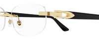 Bril op sterkte Cartier Décor C CT0318O