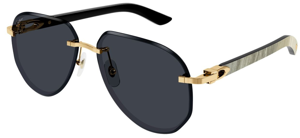 Óculos de Sol Cartier Corne et Bois Exception CT0440S
