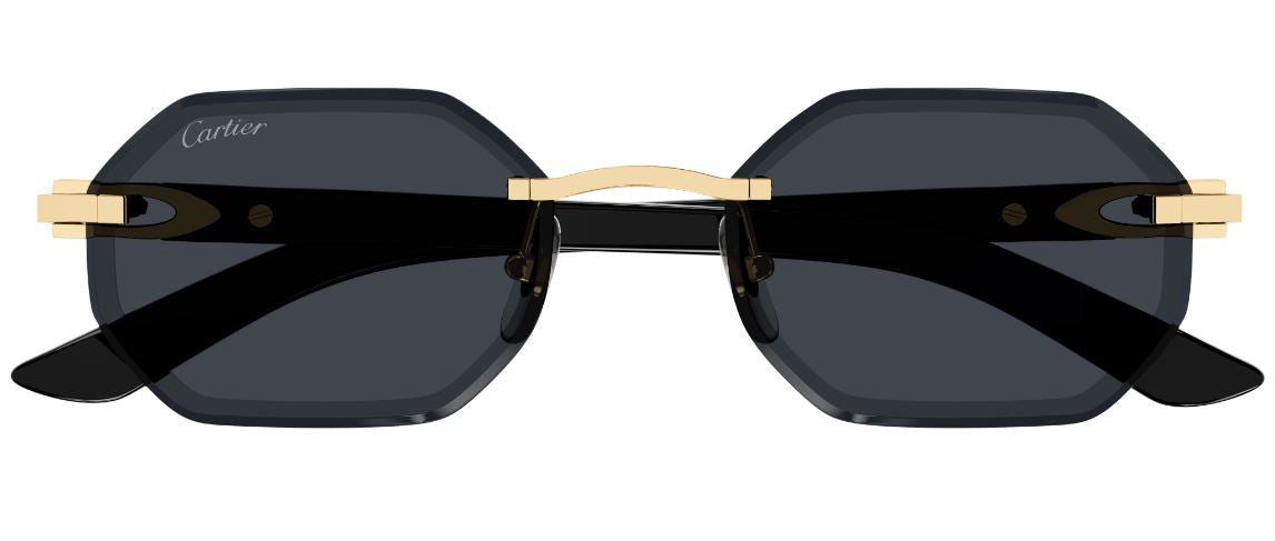 Occhiali da Sole Cartier Corne et Bois Décor C CT0439S