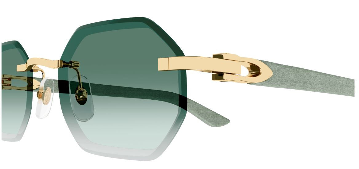 Occhiali da Sole Cartier Corne et Bois Décor C CT0439S