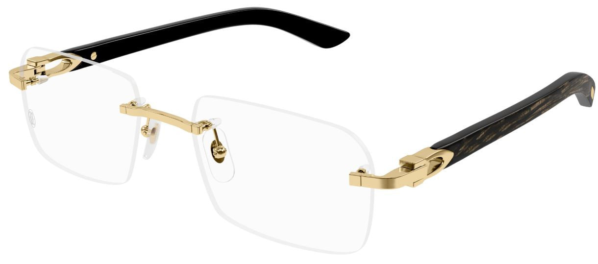 Korrektionsbrille Cartier Corne et Bois Décor C CT0453O