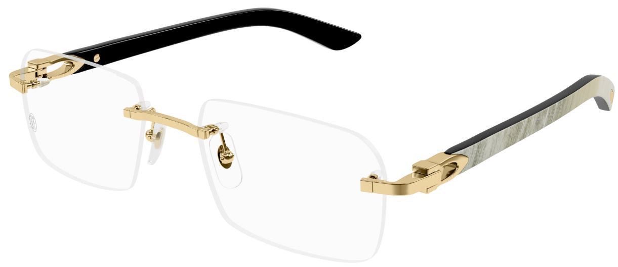 Korrektionsbrille Cartier Corne et Bois Décor C CT0453O