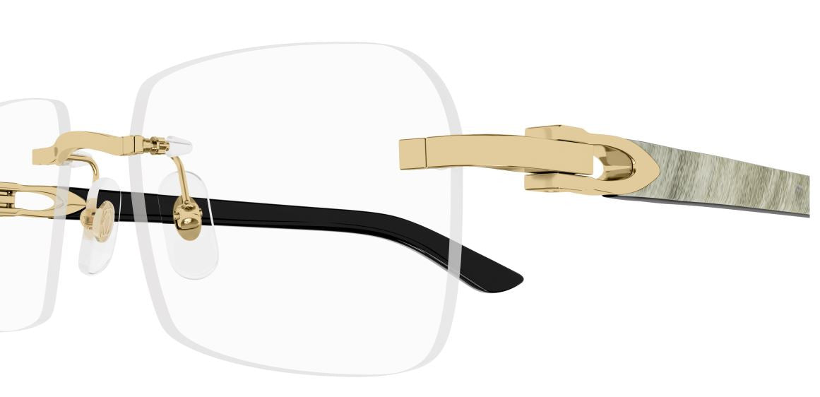 Korrektionsbrille Cartier Corne et Bois Décor C CT0453O
