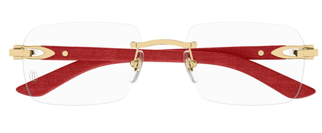 Korrektionsbrille Cartier Corne et Bois Décor C CT0453O