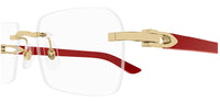 Korrektionsbrille Cartier Corne et Bois Décor C CT0453O