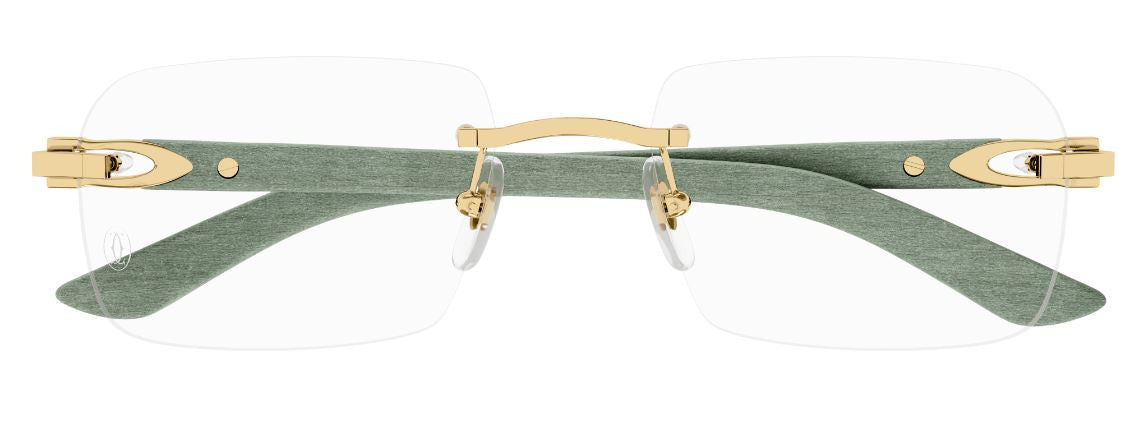 Korrektionsbrille Cartier Corne et Bois Décor C CT0453O