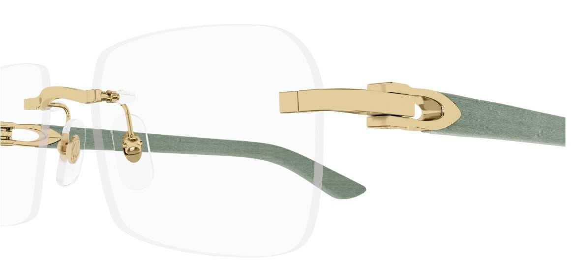 Korrektionsbrille Cartier Corne et Bois Décor C CT0453O