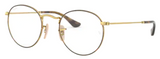Gafas graduadas Ray-Ban ROUND METAL RX3447V