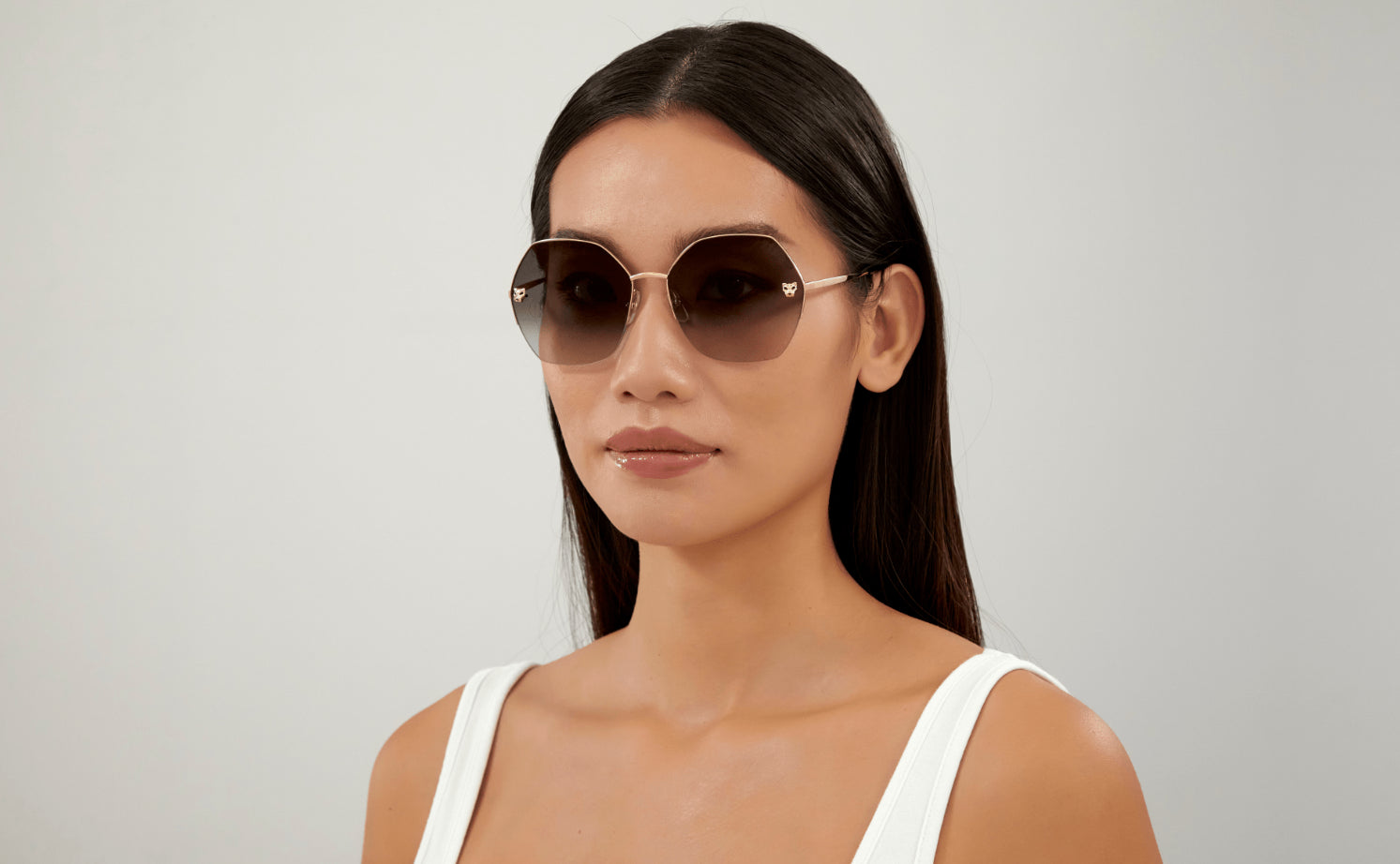 Sonnenbrille Cartier Panthère CT0332S
