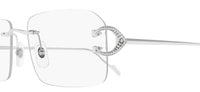 Bril op sterkte Cartier Precious Diamants CT0489O