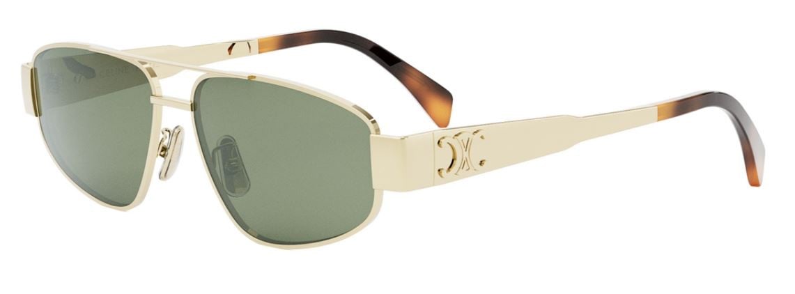 Óculos de Sol CELINE Metal Triomphe Pilot CL40281U