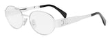 Gafas graduadas CELINE Metal Triomphe Oval CL50140U