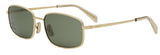 Lunettes de Soleil CELINE Triomphe Silver Rectangular CL40285U