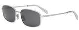 Lunettes de Soleil CELINE Triomphe Silver Rectangular CL40285U