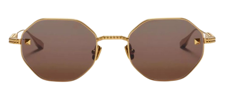 Óculos de Sol Valentino V-Stud Hexagonal