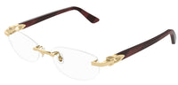 Bril op sterkte Cartier Décor C CT0318O