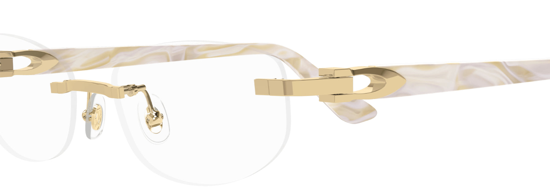 Bril op sterkte Cartier Décor C CT0318O