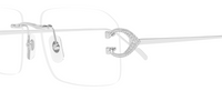 Lunettes de vue Cartier Precious Diamants CT0489S