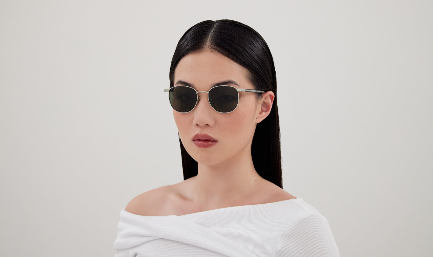 Zonnebril Saint Laurent Corner Angle SL 747