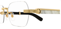 Óculos de vista Cartier Corne et Bois Exception CT0377O