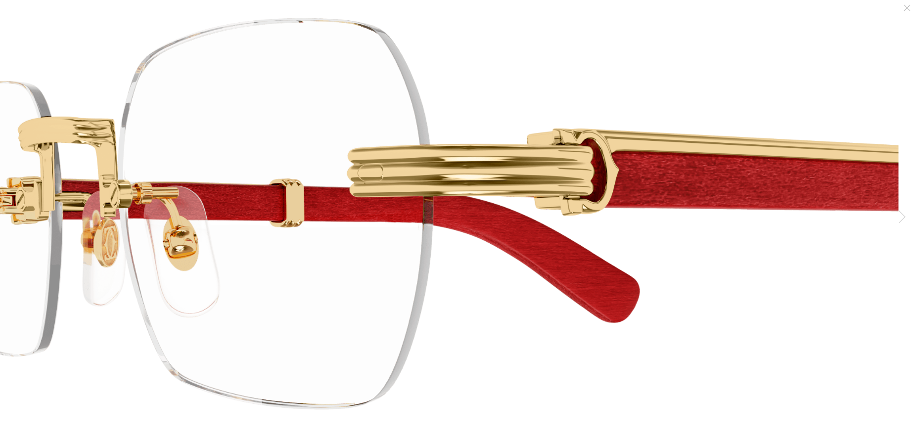 Óculos de vista Cartier Corne et Bois Exception CT0377O