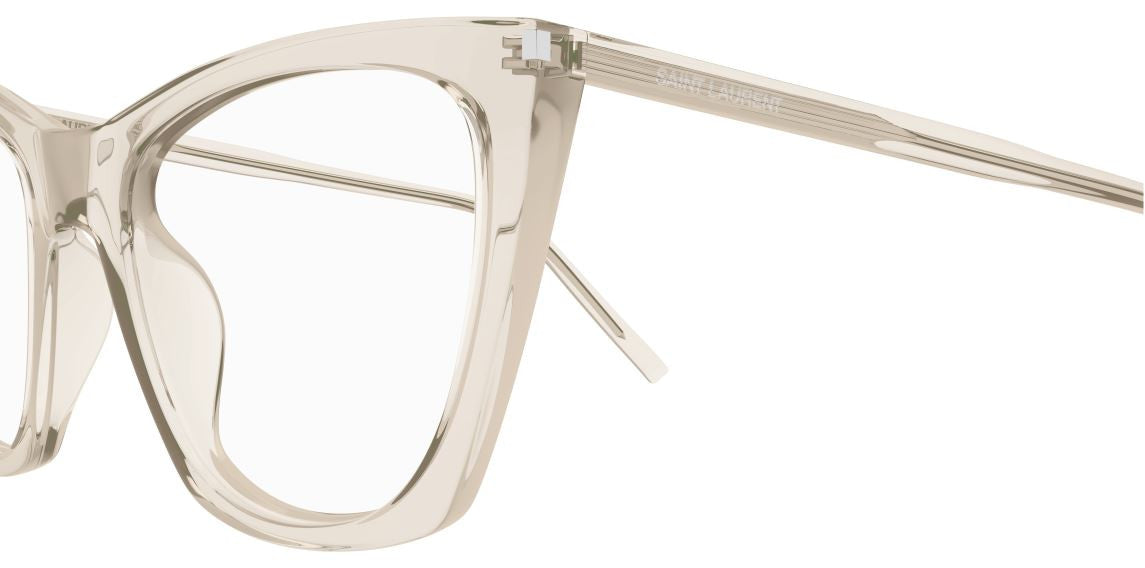 Óculos de grau Saint Laurent Corner Angel SL 214 KATE THIN OPT
