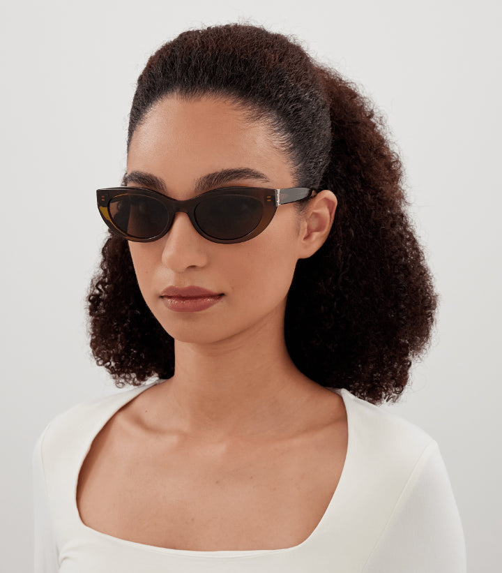 Sonnenbrille Saint Laurent Monogram SL M115