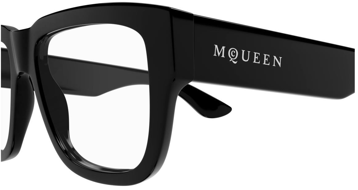 Óculos de grau Alexander McQueen Logo AM0510O