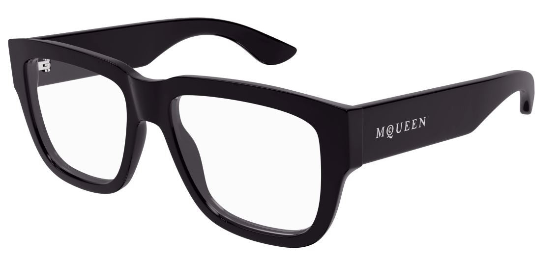 Óculos de grau Alexander McQueen Logo AM0510O