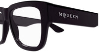 Óculos de grau Alexander McQueen Logo AM0510O
