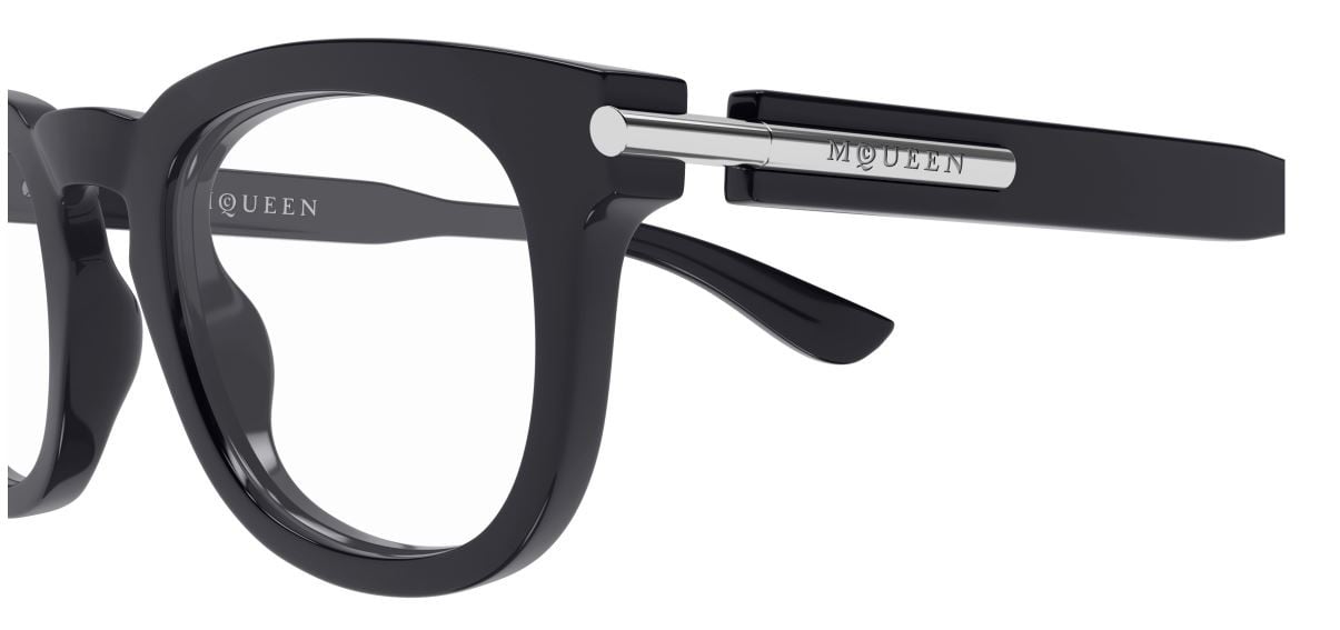 Alexander McQueen Cross Bar AM0498O Optical Glasses