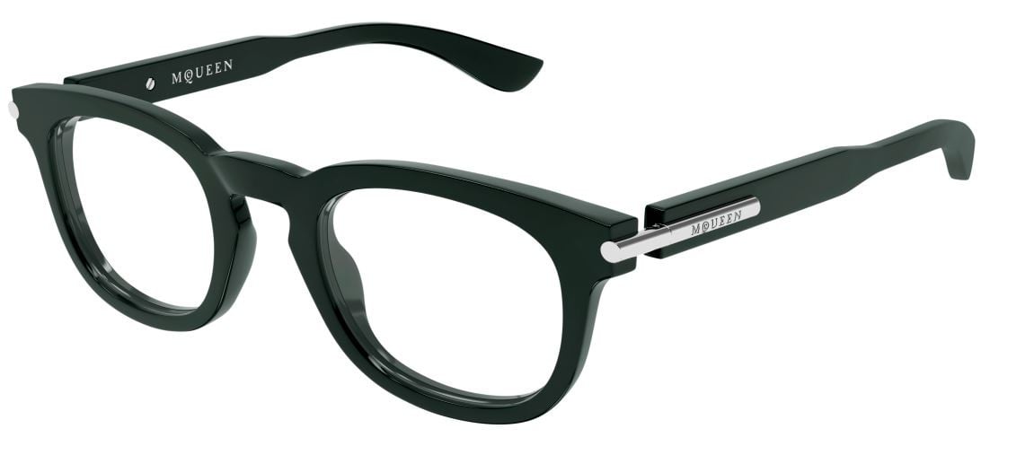 Alexander McQueen Cross Bar AM0498O Optical Glasses